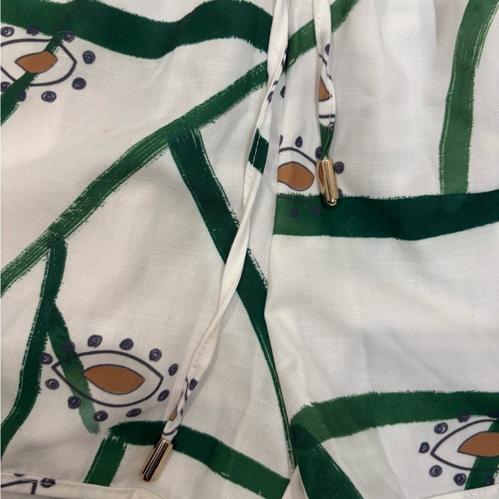 Commense Women’s Drawstring Casual Short Set W/ Pockets In White Sz S NWOT - Picture 5 of 13